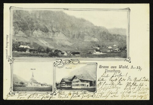 Gruss aus Wald, Vorarlberg