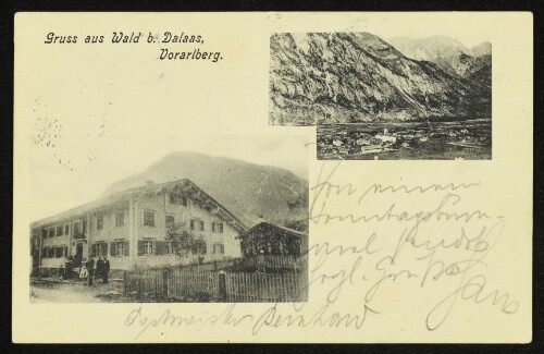 Gruss aus Wald b. Dalaas, Vorarlberg