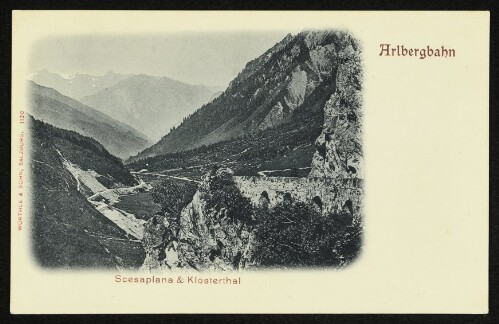 Arlbergbahn - Scesaplana & Klosterthal