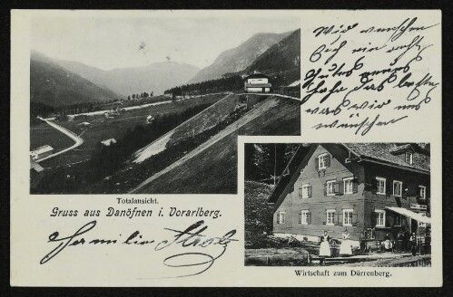 Gruss aus Danöfnen i. Vorarlberg