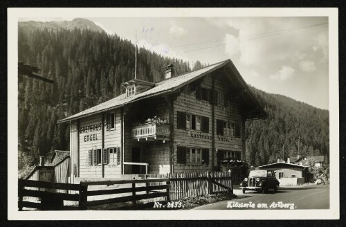 Klösterle am Arlberg. Gasthaus Engel