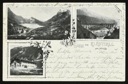 Gruss aus Klösterle am Arlberge