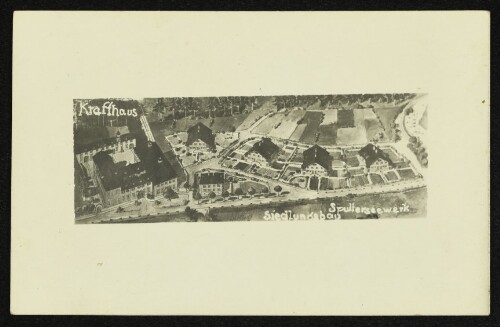 Krafthaus, Siedlungsbau Spullerseewerk