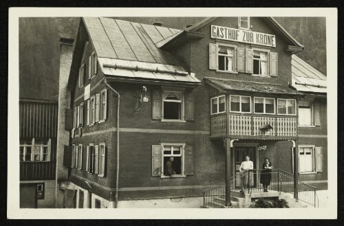 Sommerfrische Klösterle a. Arlberg. Gasthof zur Krone
