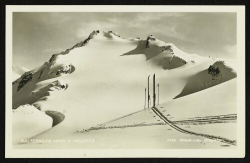 Kalterberg, 2900m a. Arlberg