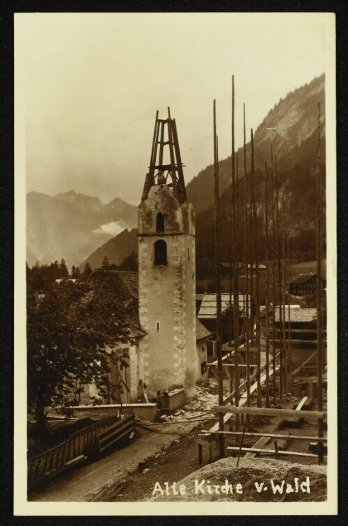 Alte Kirche v. Wald