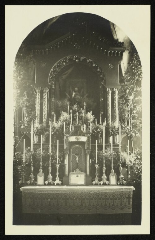 Altar der alten Pfarrkirche in Wald am Arlberg