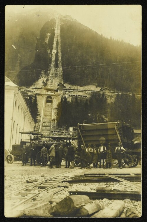 Maschinentransport zum Krafthaus