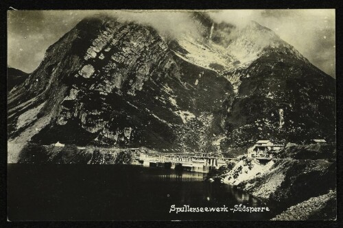 Spullerseewerk - Südsperre