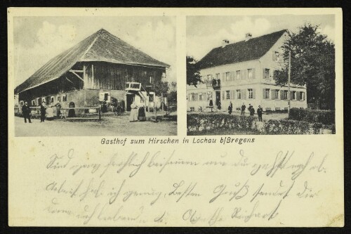 Gasthof zum Hirschen in Lochau b/Bregenz
