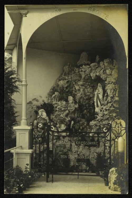 Kriegergrotte, Schloss Hofen bei Bregenz