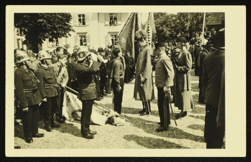 Besuch von Erzherzog Eugen und Erzherzogin Adelheid in Hörbranz