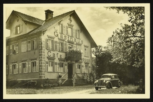 Gasthaus, Pension, Café  Zum Adler  Hörbranz-Backenreute : Sehr schöne Lage, 15 Minuten vom Strandbad am Bodensee entfernt / Bes. Ferdinand Achberger