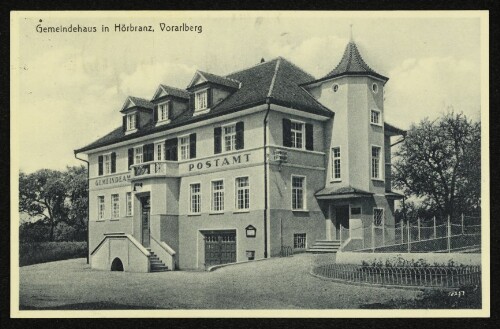 Gemeindehaus in Hörbranz, Vorarlberg