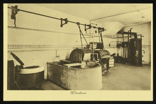 Salvator-Kolleg, Lochau - Wäscherei