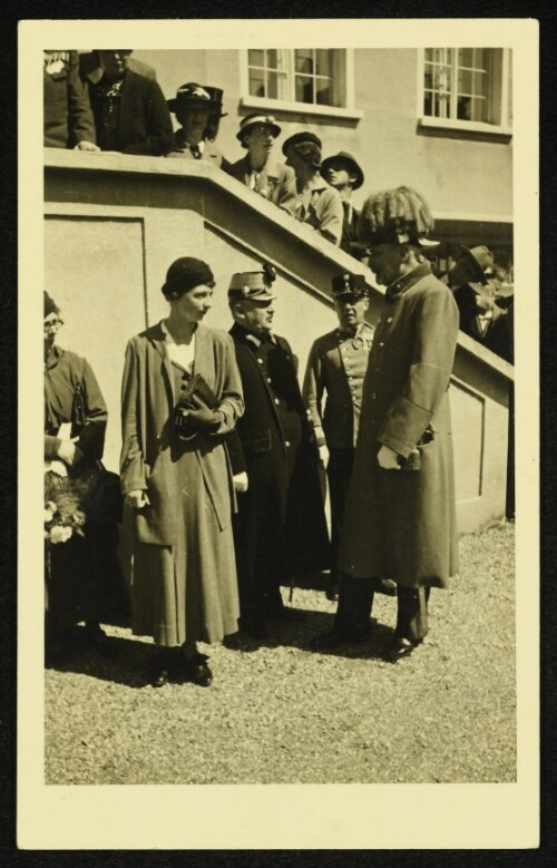 Erzherzog Eugen von Österreich und Erzherzogin Adelheid in Hörbranz