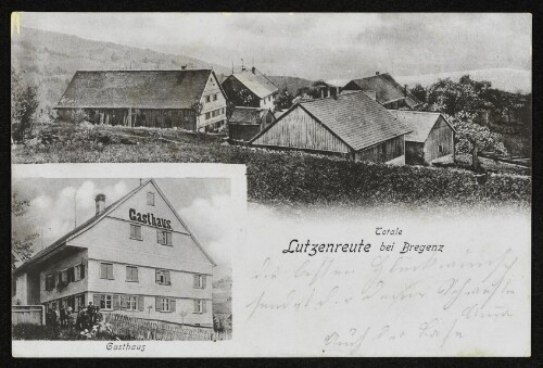 Totale Lutzenreute bei Bregenz : Gasthaus