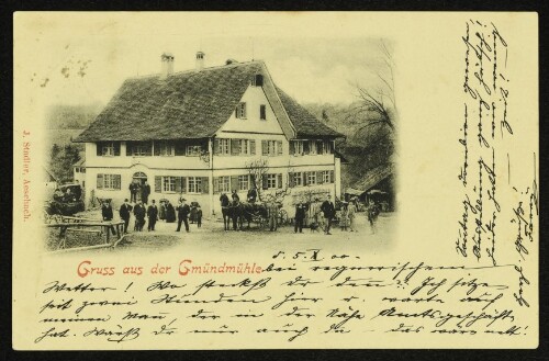Gruss aus der Gmündmühle