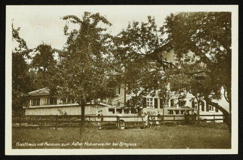 Gasthaus und Pension zum Adler Hohenweiler bei Bregenz