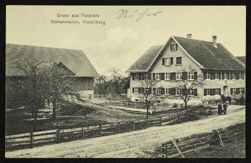 Gruss aus Fesslers Hohenweiler, Vorarlberg