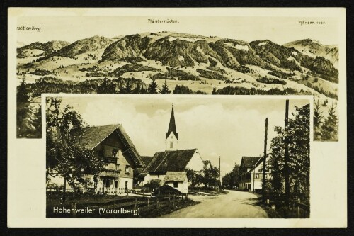 Hohenweiler (Vorarlberg) : Pfänderrücken