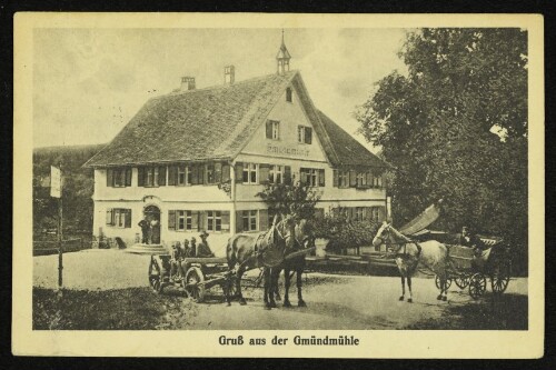 Gruß aus der Gmündmühle