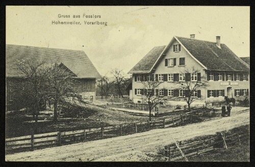 Gruss aus Fesslers Hohenweiler, Vorarlberg