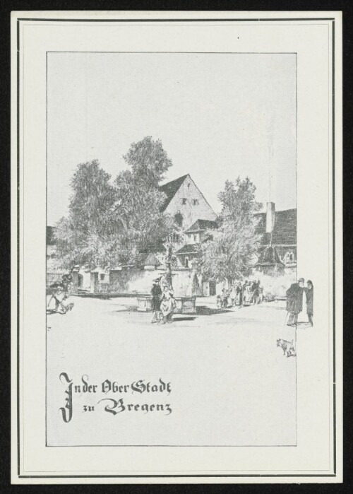 In der Oberstadt zu Bregenz