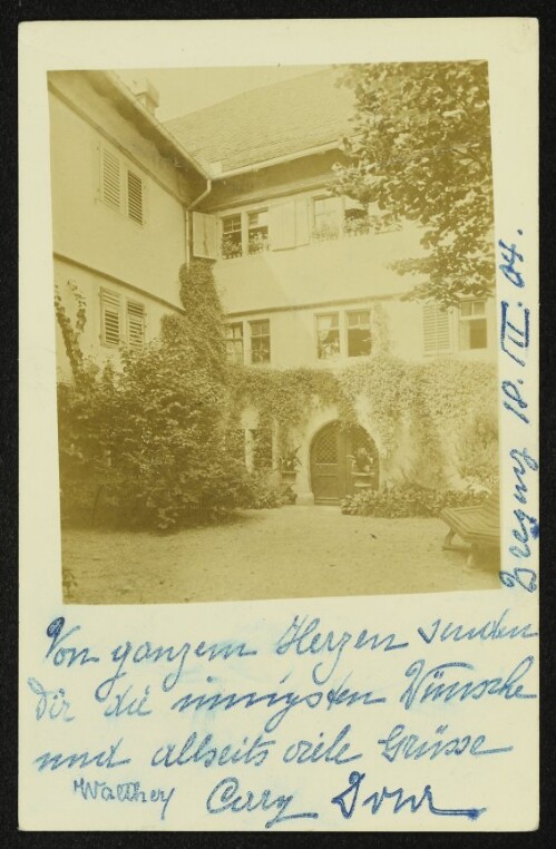 Bregenz - Innenhof in der Oberstadt