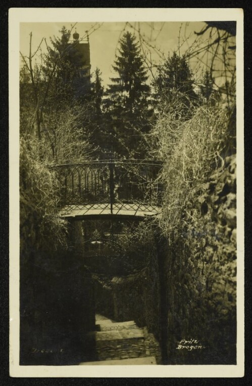 Bregenz - Meißnerstiege mit Martinsturm