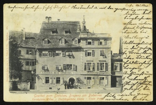 Gasthof zum Storchen, Bregenz am Bodensee