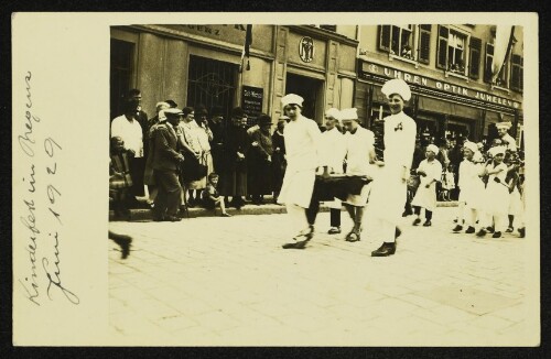 Kinderfest in Bregenz, Juni 1929
