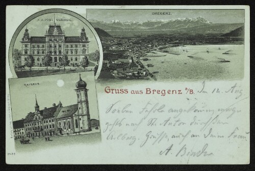 Gruss aus Bregenz a/B.