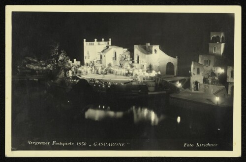 Bregenzer Festspiele 1950 -  Gasparone 