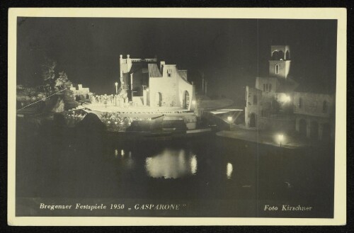 Bregenzer Festspiele 1950 -  Gasparone 