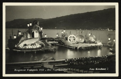 Bregenzer Festspiele 1952 -  Der Vogelhändler 