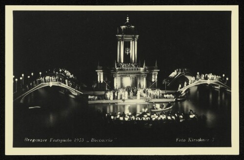 Bregenzer Festspiele 1953  Boccaccio 