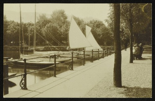 Segelboote im Gondelhafen