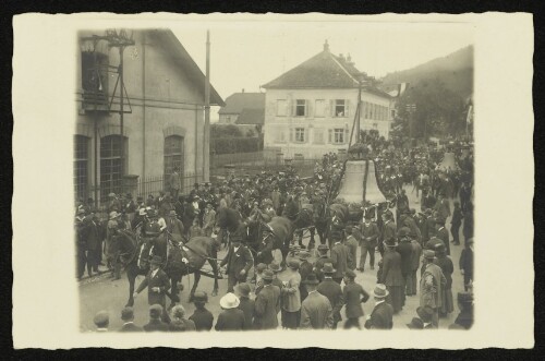 Ankunft der neuen Glocken für die Galluskirche in Bregenz