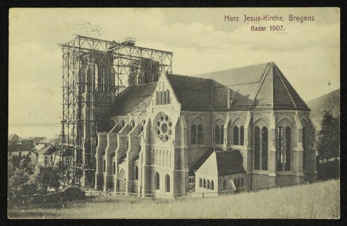 Herz Jesus-Kirche, Bregenz. Bazar 1907