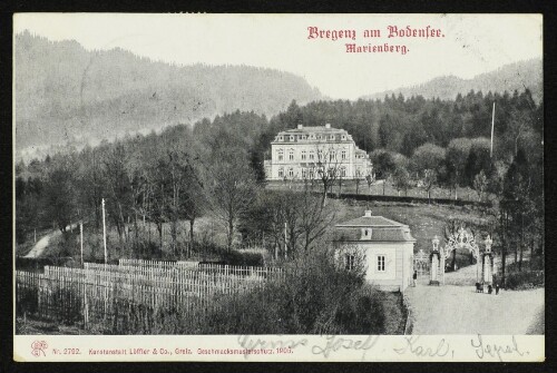 Bregenz am Bodensee. Marienberg.