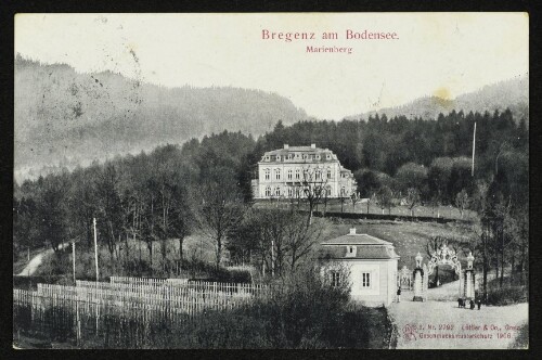 Bregenz am Bodensee. Marienberg