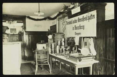 Bregenz - Ausstellungsstand des Verbandes landwirtschaftlicher Genossenschaften in Vorarlberg