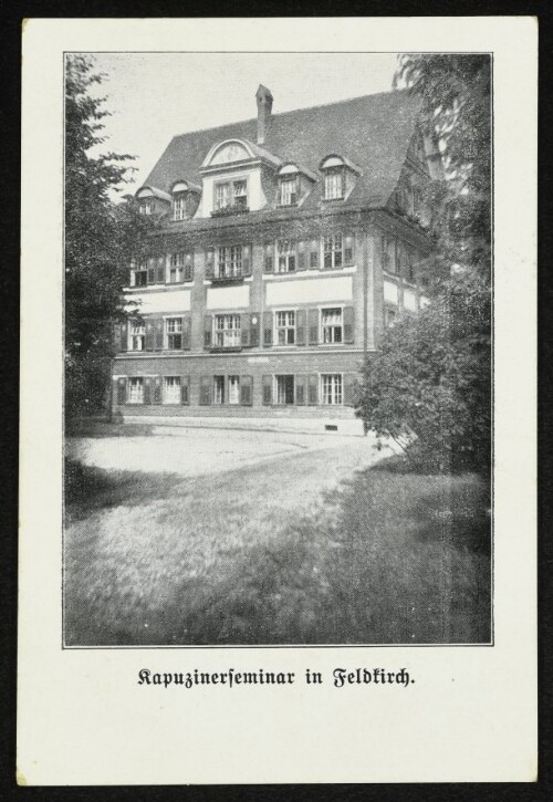 Kapuzinerseminar in Feldkirch
