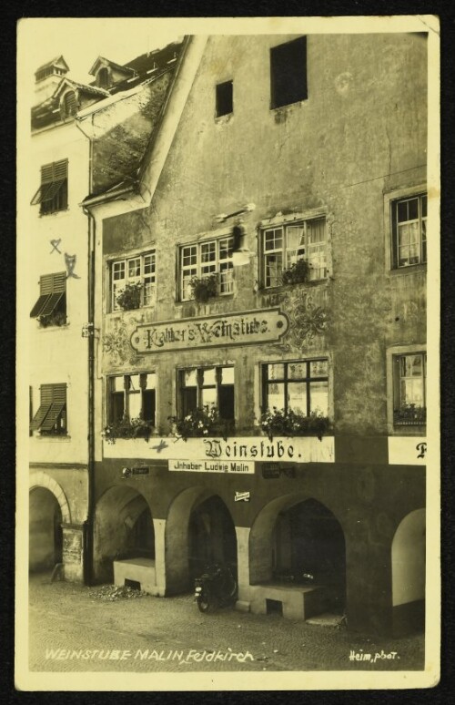 Weinstube Malin Feldkirch