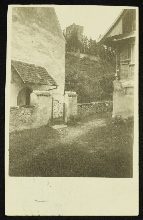 Feldkirch-Tosters - Blick auf die Burgruine Tosters