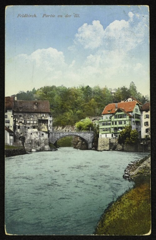 Feldkirch. Partie an der Ill.