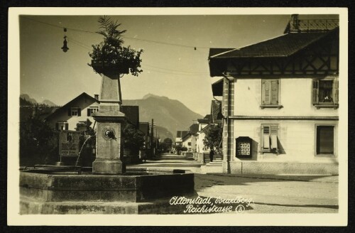 Altenstadt, Vorarlberg. Reichsstraße