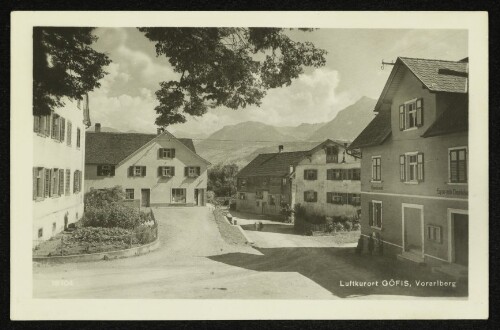 Luftkurort Göfis, Vorarlberg