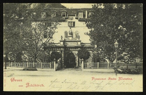 Gruss aus Feldkirch : Pensionat Stella Matutina